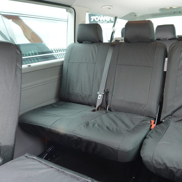 Volkswagen Transporter T6 Kombi Van 2015-2019 Tailored  Seat Covers - Rear Twin Seat Second Row