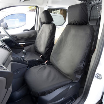 Ford Transit Connect 2018-2024 Tailored  Seat Covers - Two Front Seats With Armrest
